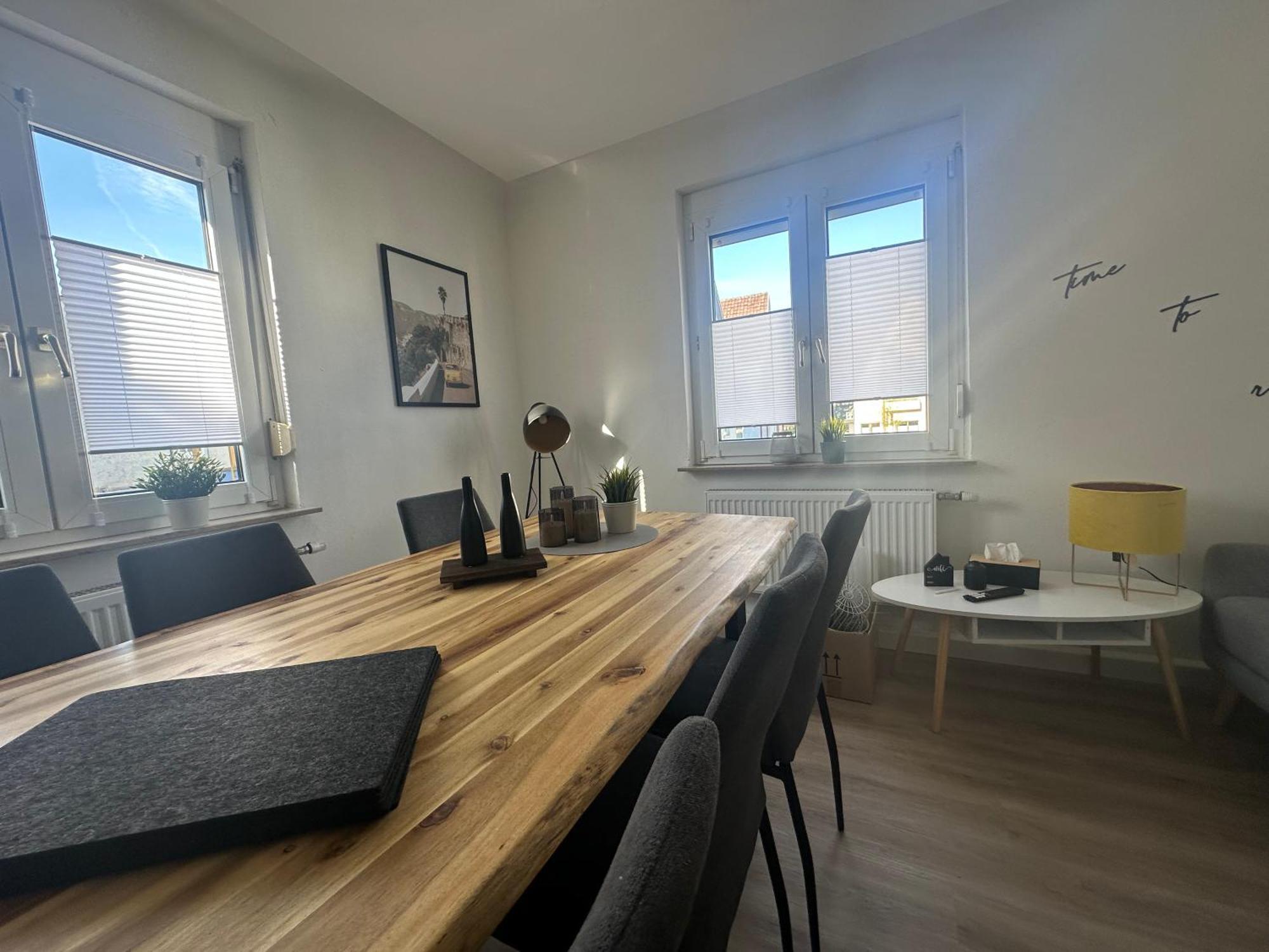 Neckarnest Ferienwohnung Neckarwestheim Esterno foto